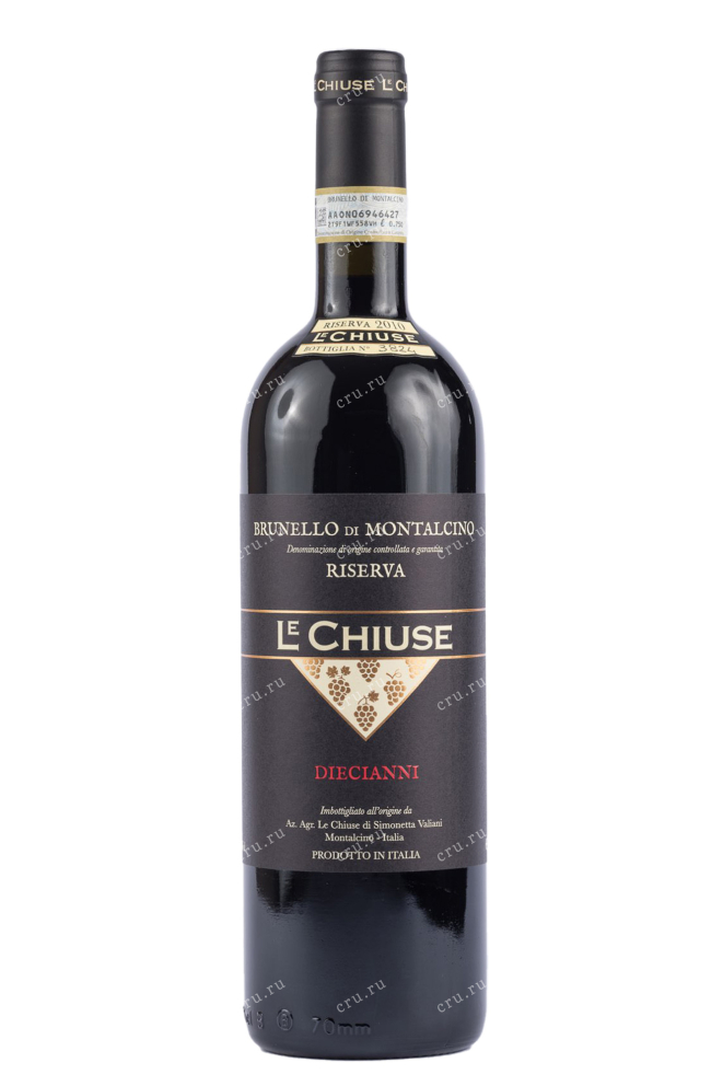 Вино Le Chiuse Brunello di Montalcino 2009 0.75 л