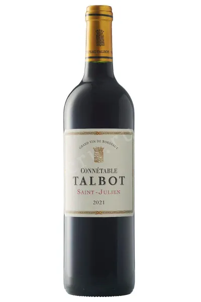 Вино Connetable de Talbot Saint-Julien AOC 2021 0.75 л