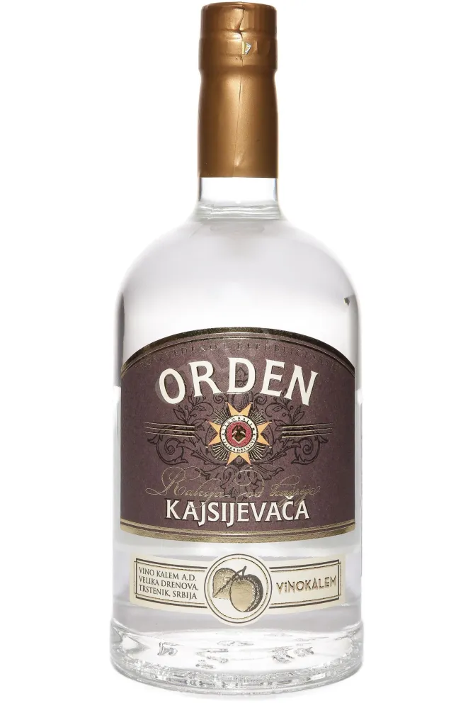 Бутылка Orden Kajsijevaca in gift box 0.7 л