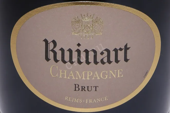 Этикетка Ruinart Brut in case 2019 1.5 л