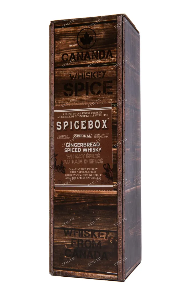 Подарочная коробка Spicebox Gignerbread Spiced in gift box 0.75 л