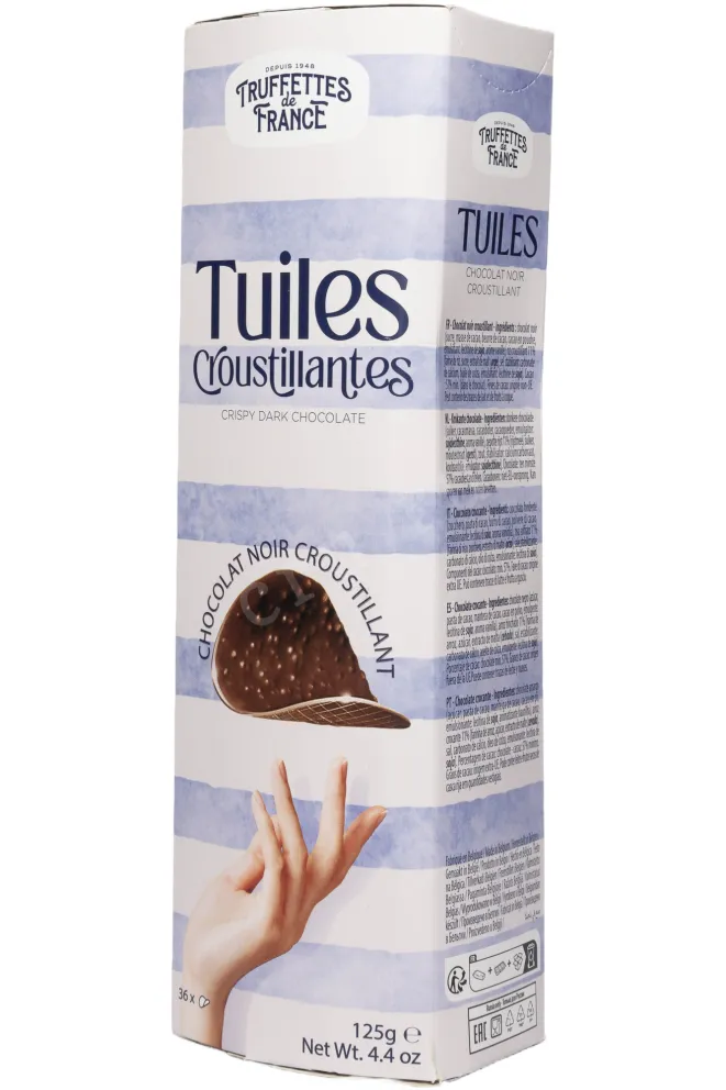 Печенье Truffettes Fantaisie Crispy Dark Chocolate