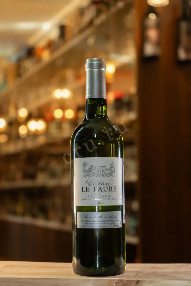 В магазине Крю Профи Chateau Le Faure Bordeaux 2019 0.75 л