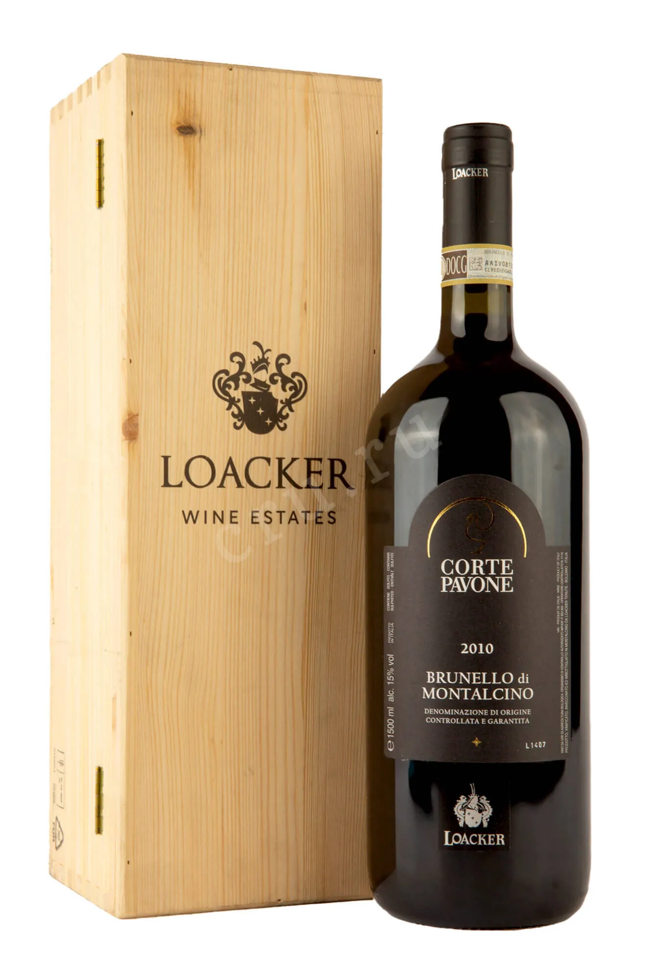 Фото — Вино Corte Pavone Brunello di Montalcino 2010 1.5 л