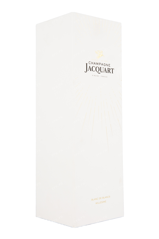 Подарочная коробка игристого вина Jacquart Blanc de Blancs Vintage with gift box 0.75 л