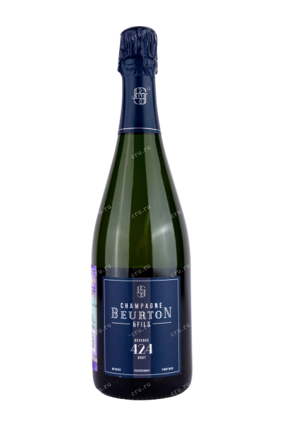 Шампанское Beurton Fils Réserve 424 Brut 2020 0.75 л