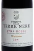 Этикетка Tenuta delle Terre Nere Etna Rosso Moganazzi 2021 0.75 л