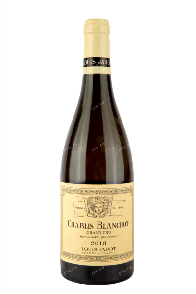 Вино Louis Jadot Chablis Grand Cru Blanchots 2018 0.75 л белое сухое