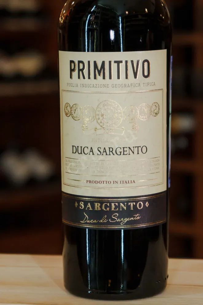 В магазине Крю Профи Castellani Primitivo Duca Sargento IGT 2022 0.75 л