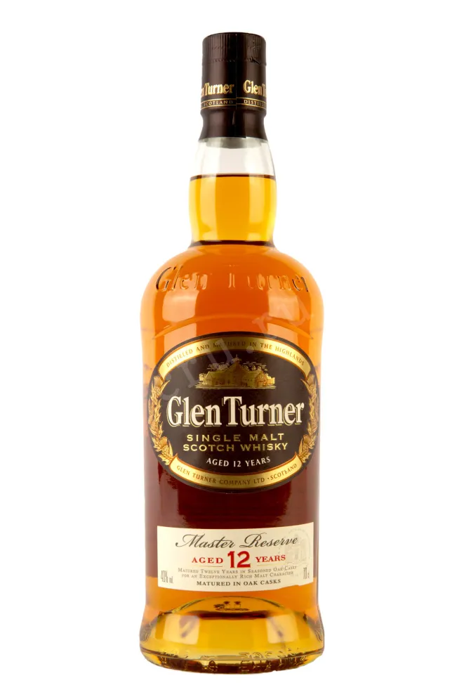 Бутылка Glen Turner 12 years 0.7 л
