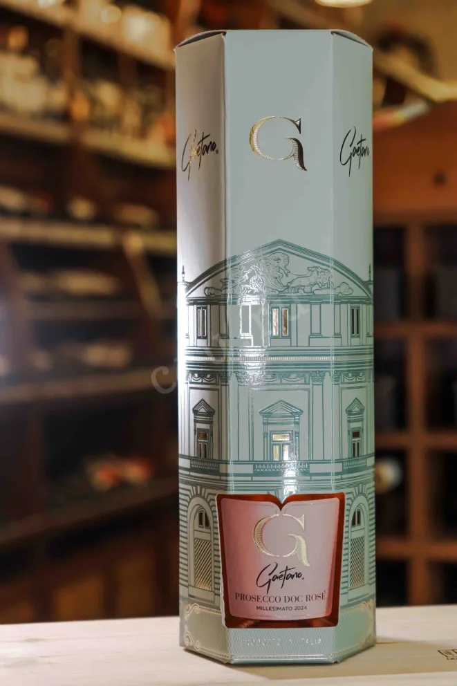 В магазине Крю Профи Gaetano Prosecco Rose Millesimato DOC in gift box 2024 0.75 л