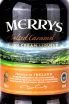 Этикетка Merrys Salted Caramel 0.7 л
