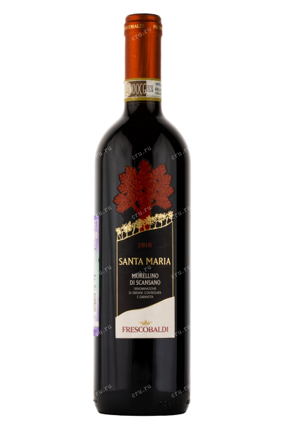 Вино Marchesi de Frescobaldi Santa Maria Morellino di Scansano 2019 0.75 л
