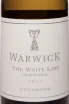 Этикетка Chardonnay White Lady Stellebosch Warwick 2022 0.75 л