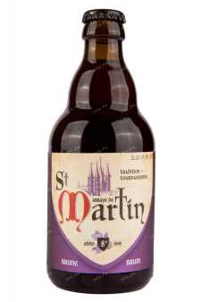 Пиво Abbaye de St. Martin Brune  0.33 л