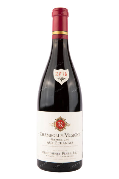 Вино Remoissenet Pere & Fils Chambolle-Musigny 1-er Cru Les Echanges AOC 2016 0.75 л