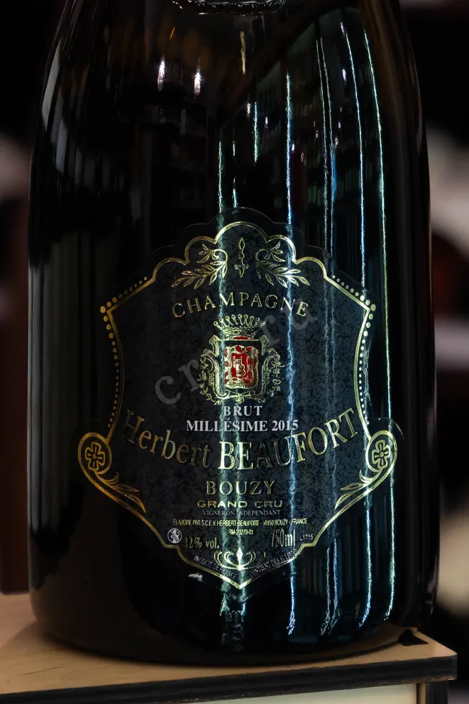 В магазине Крю Профи Herbert Beaufort Cuvee La Favorite Bouzy Grand Cru 2015 0.75 л