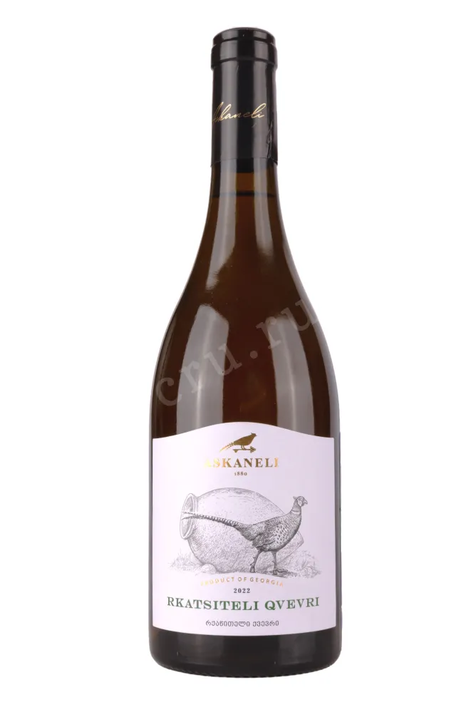 Вино Askaneli Brothers Rkatsiteli Qvevri 2022 0.75 л
