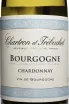 Этикетка Chartron et Trebuchet Chardonnay Bourgogne AOC 2022 0.375 л
