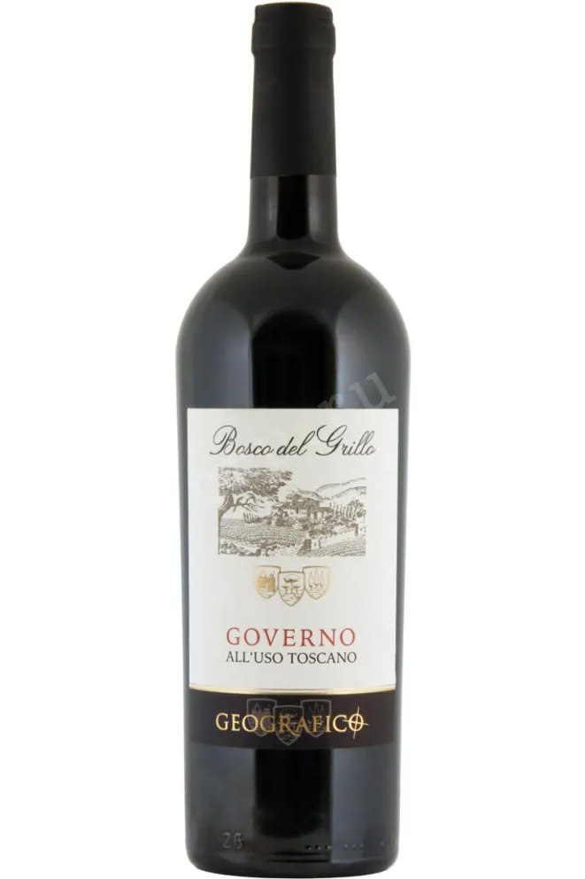 Вино Geografico Bosco del Grillo Governo all'Uso Toscano IGT 2023 0.75 л