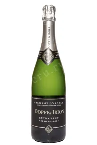 Игристое вино Dopff & Irion Cremant d'Alsace AOC Extra Brut Zero Dosage 2019 0.75 л