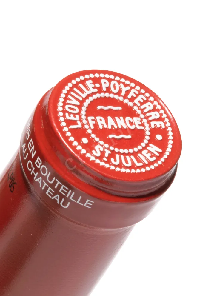 Пробка Chateau Leoville-Poyferre Grand Cru Classe Saint-Julien AOC 2017 0.75 л