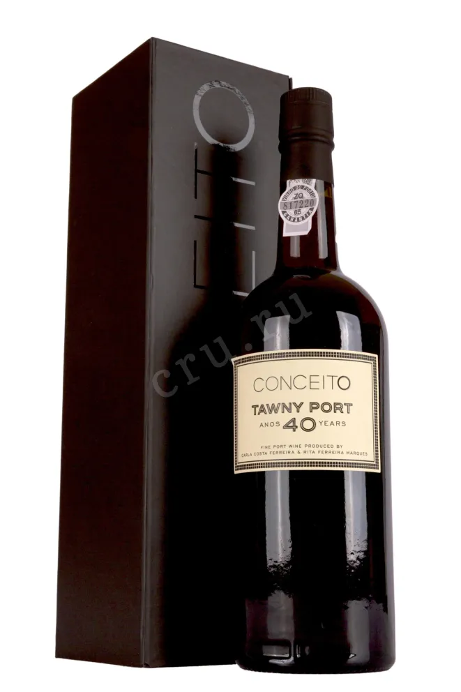 Портвейн Conceito Tawny Port 40 Years in gift box 1983 0.75 л