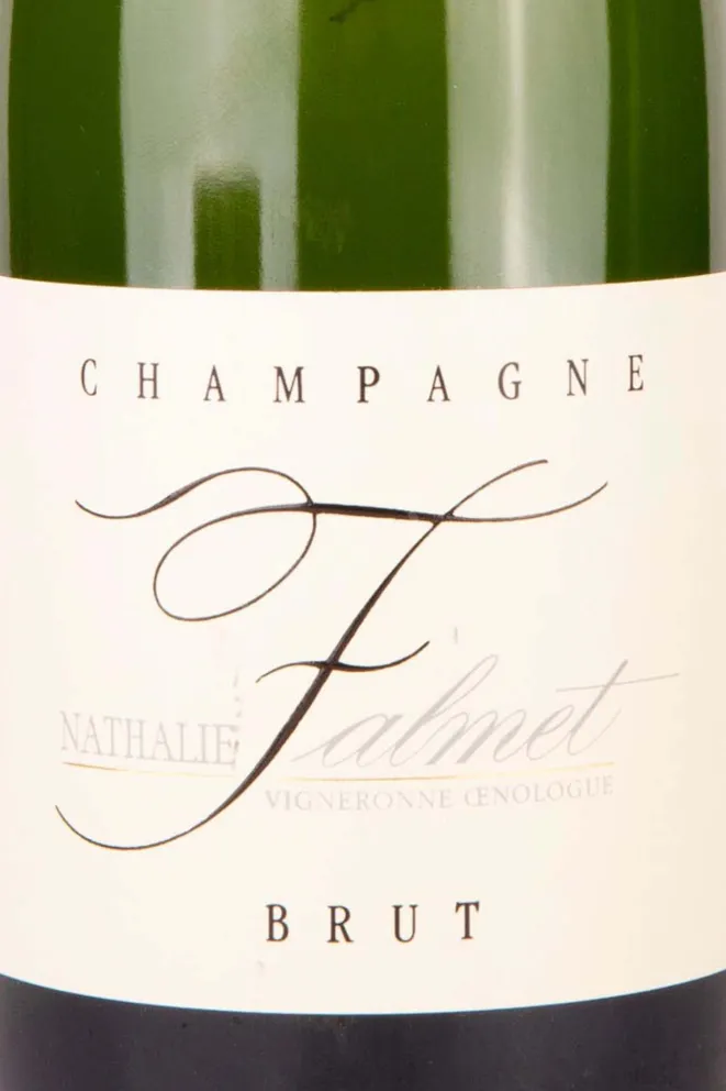 Этикетка Nathalie Falmet Cuvee Brut 2018 0.75 л