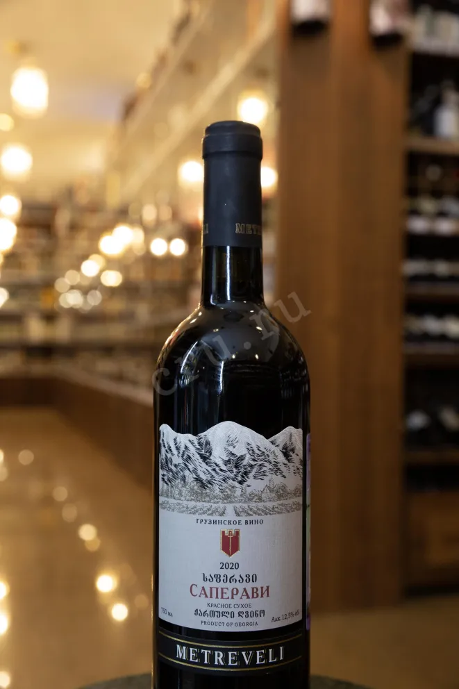 В магазине Крю Профи Metreveli Saperavi 2020 0.75 л