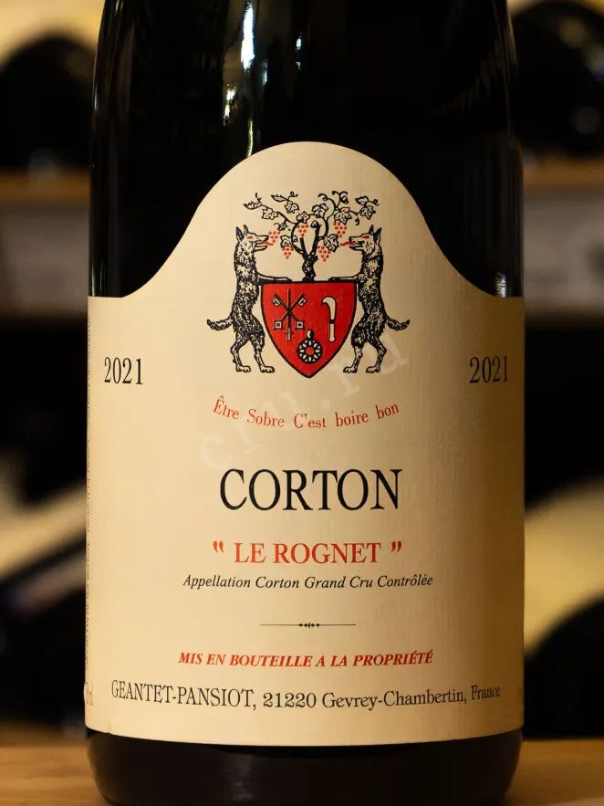 В магазине Крю Профи Domaine Geantet-Pansiot Corton Le Rognet Grand Gru AOC 2021 0.75 л