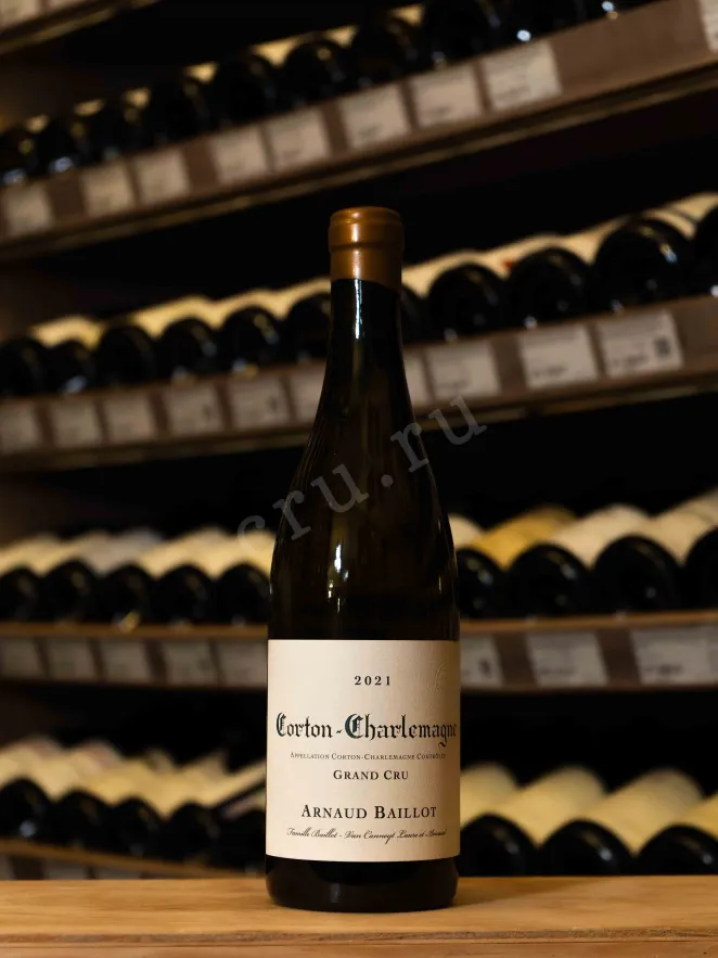 В магазине Крю Профи Arnaud Baillot Corton-Charlemagne Grand Cru 2021 0.75 л