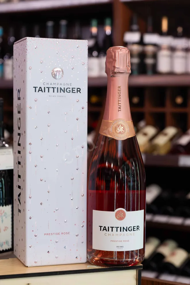 В магазине Крю Профи Taittinger Prestige Rose Brut in gift box 2022 0.75 л
