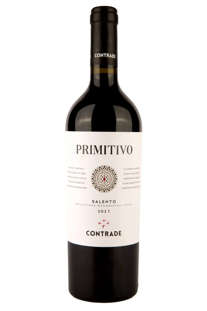 Вино Contrade Primitivo IGT 2021 0.75 л