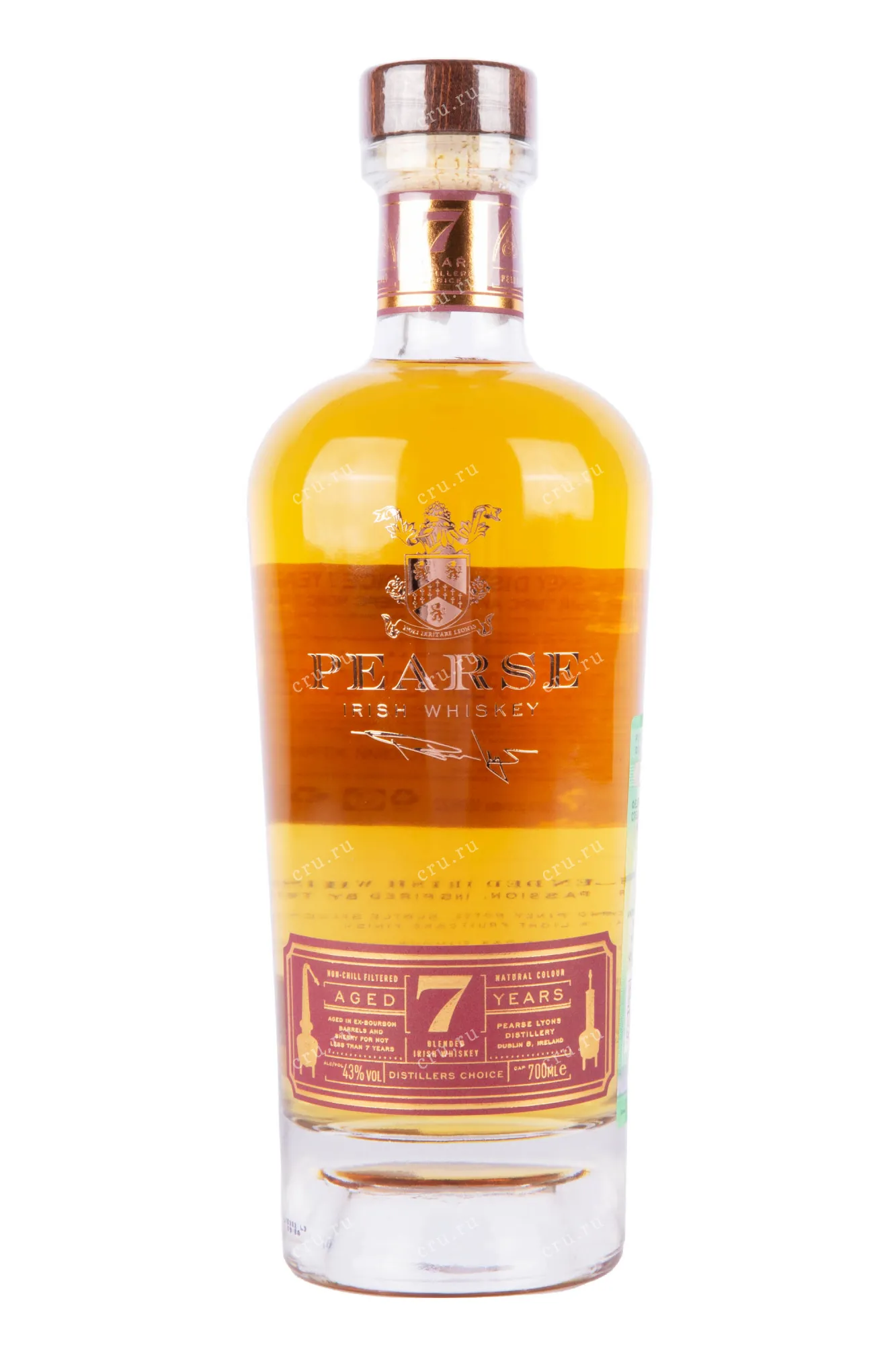 Фото — Виски Pearse Distillers Choice 7 years  0.7 л