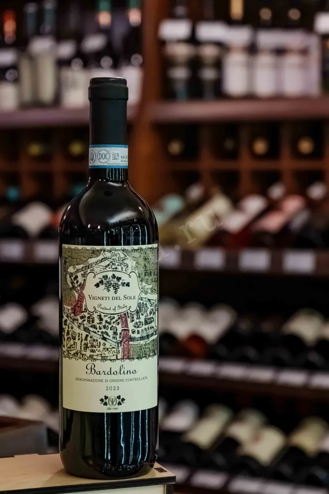В магазине Крю Профи Vigneti Del Sole Bardolino DOC 2023 0.75 л