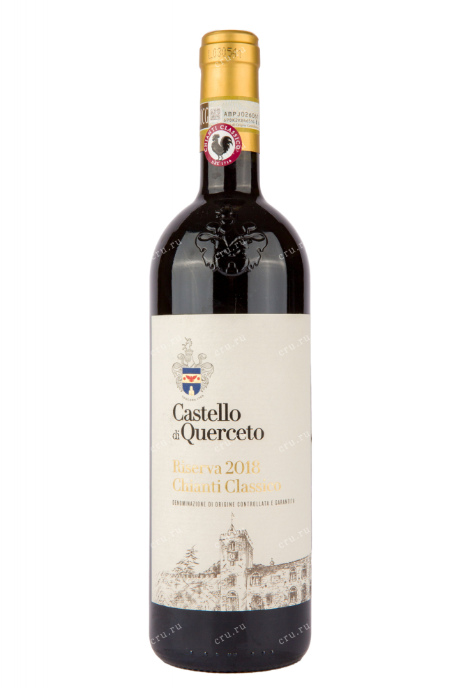 Вино Castello di Querceto Chianti Classico Riserva DOCG 2018 0.75 л