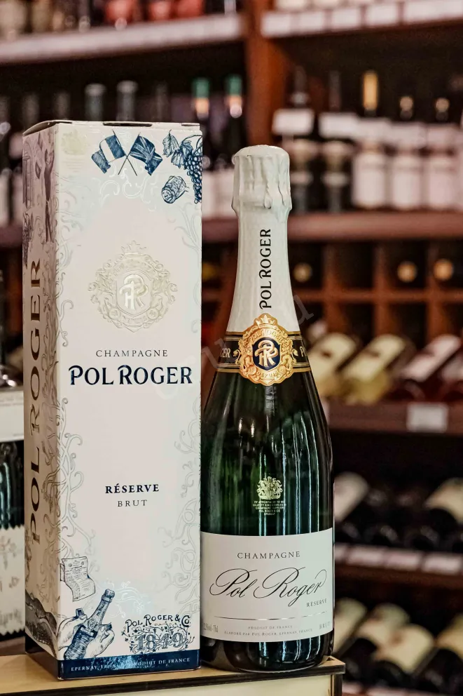 В магазине Крю Профи Pol Roger Brut Reserve gift box 1.5 л