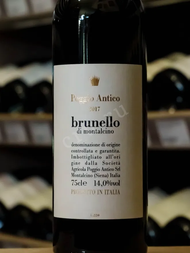 В магазине Крю Профи Poggio Antico Brunello di Montalcino  2017 0.75 л