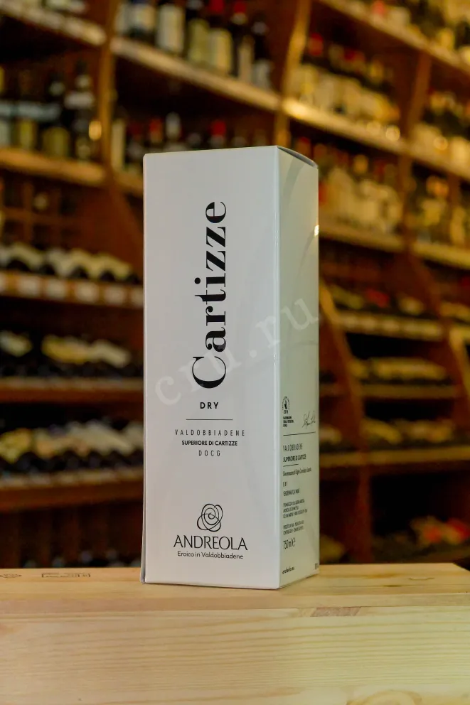 В магазине Крю Профи Andreola Prosecco Cartizze Valdobbiadene Superiore di Cartizze DOCG gift box 2023 0.75 л