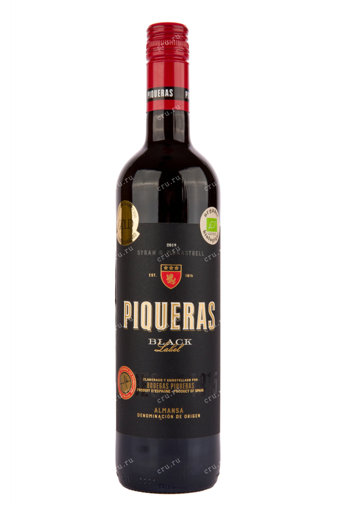Вино Piqueras Black Label 2019 0.75 л