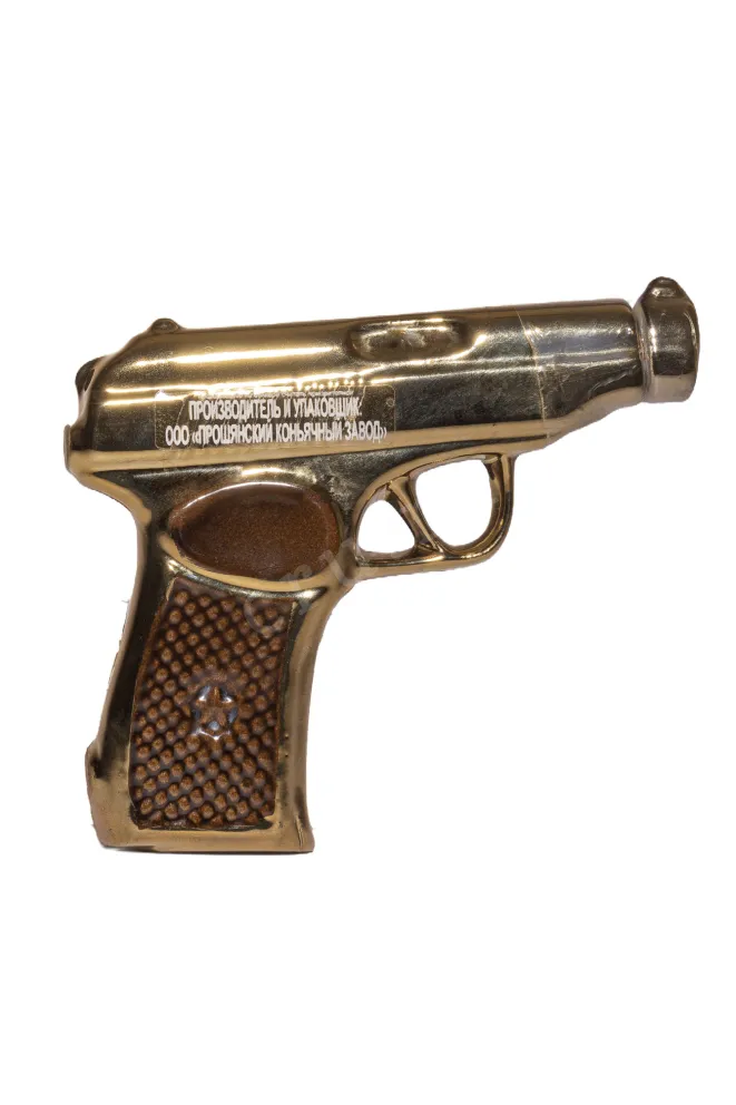 Бутылка Proshyan Armenian Cognac Gun 7 Stars in gift box 2012 0.15 л