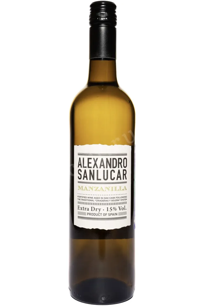 Херес Alexandro Sanlucar Manzanilla 2020 0.75 л