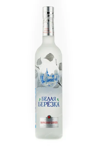 Водка Белая Березка Морозная Клюква  0.5 л