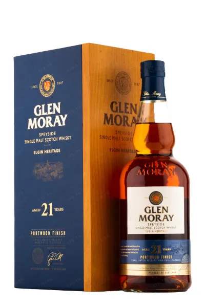 Виски Glen Morey 21 years Portwood Finish  0.7 л