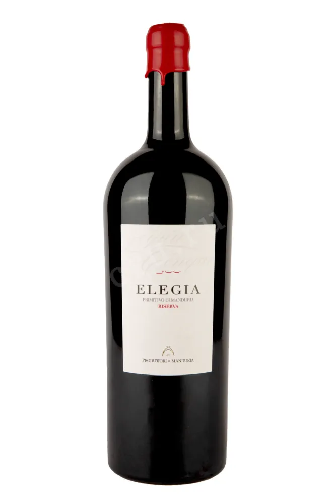Бутылка Elegia Riserva Primitivo di Manduria 2017 1.5 л