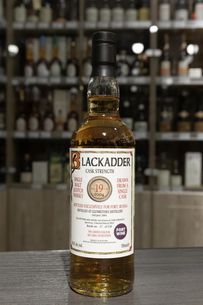 В магазине Крю Профи Blackadder Glenrothes Cask Strength Single Malt 19 YO in gift box 0.7 л