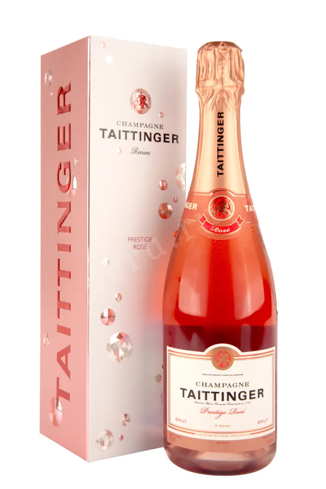 Шампанское Taittinger Prestige Rose Brut in gift box 2020 0.75 л
