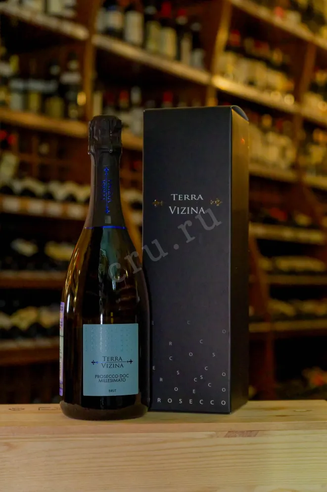 В магазине Крю Профи Prosecco Millesimato Terra Vizina in gift box 2024 0.75 л
