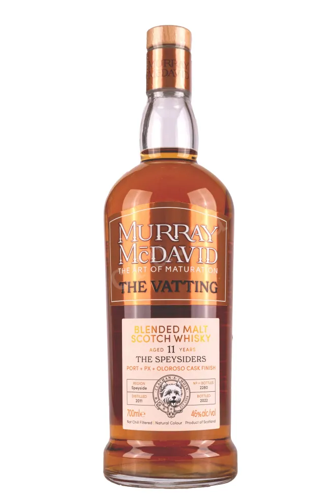 Бутылка Murray McDavid The Vatting The Speysiders 11 years old gift box 0.7 л