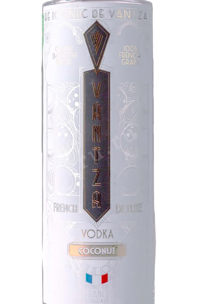 Этикетка Vantza Coconut 0.7 л